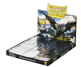 Dragon Shield - 9-Pocket Sideload Black-Backed Binder Pages 50 Count