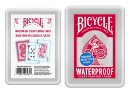 Bicycle Playing Cards - Waterproof Clear
