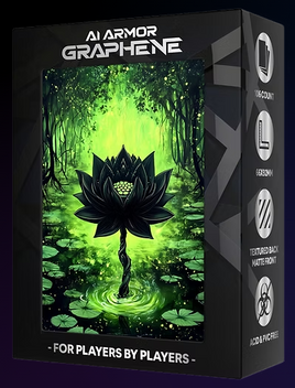 AI Armor - Standard Art Sleeves - Graphene Matte Forest Black Lotus 100ct