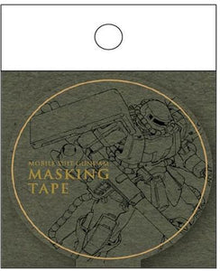 Gundam Stationery - Mobile Suit Gundam Masking Tape - MS-06F Zaku-II