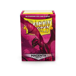 Dragon Shield - Standard Sleeves - Matte Magenta 100ct