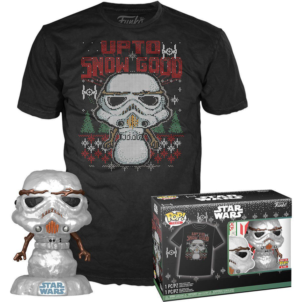 Funko Pop! - Star Wars - Holiday Stormtooper and Tee Up to Snow Good