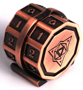 Die Hard Dice - LifeLink Counter Battleworn Copper