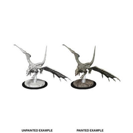 WizKids 73712 - D&D Nolzur's Marvelous Miniatures - Young White Dragon