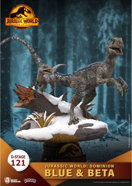 D-Stage - Jurassic World: Dominion - Blue & Beta Statue