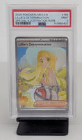 Graded Pokemon - Lillie's Determination SIR #184 PSA 9 MINT