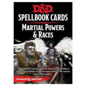 D&D - Cards - Spellbook Cards - Martial Powers & Races