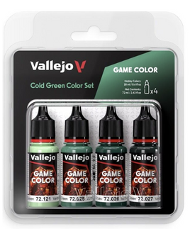 Vallejo - Game Color Cold Green Color Set