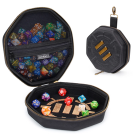 Enhance - Tabletop RPG Dice Case and Tray - Classic Edition Black