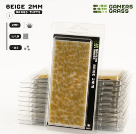 Gamers Grass - Beige 2mm Grass Tuft Set