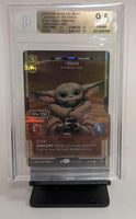 Graded Star Wars Unlimited - Grogu #1131 SERIALIZED Beckett 9.5 GEM MINT