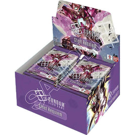 Gundam Card Game - GD03 Steel Requiem Booster Box