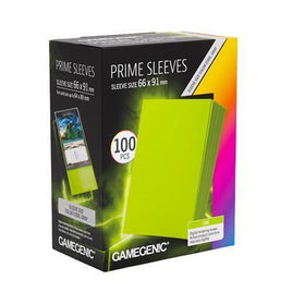 Gamegenic - Prime Sleeves Lime (100 Count)