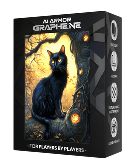 AI Armor - Standard Art Sleeves - Graphene Matte Black Cat 100ct