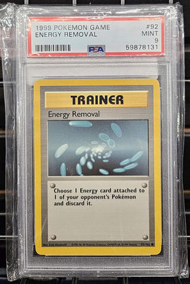 Graded Card - Pokemon - Energy Removal #92 PSA 9 Mint
