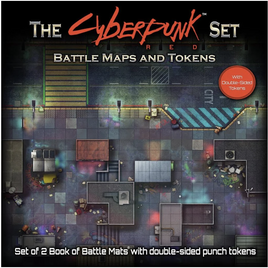 Cyberpunk Red RPG - BattleMaps and Token Set