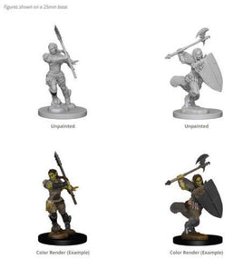 WizKids 72614 - Pathfinder Battles Deep Cuts - Female Half Orc Barbarian