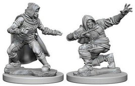 WizKids 72602 - Pathfinder Battles Deep Cuts - Male Human Rogue Unpainted Minis 2pc