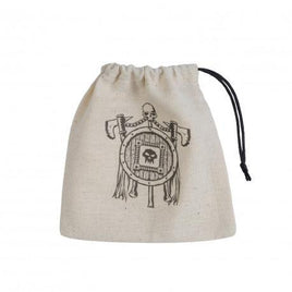 Q Workshop - Dice Bag - Orc Basic Beige Black Bag