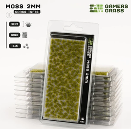 Gamers Grass - Moss 2mm Grass Tufts Set