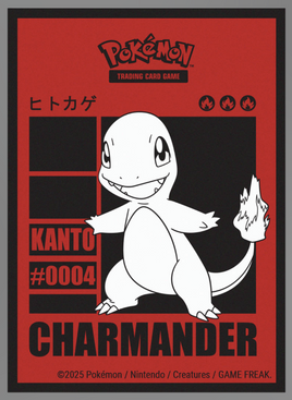 Ultra Pro - Standard Art Sleeves - Pokemon Charmander Kanto 65ct