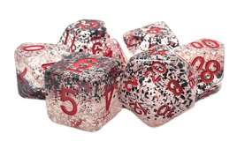 Old School Dice - Particles: Checkmate RPG Dice Set