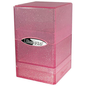 Ultra Pro - Deck Box - Satin Tower Glitter - Pink