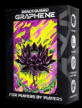 Realm Guard - Melting Black Lotus Graphene Matte Art Sleeves 100+ Count