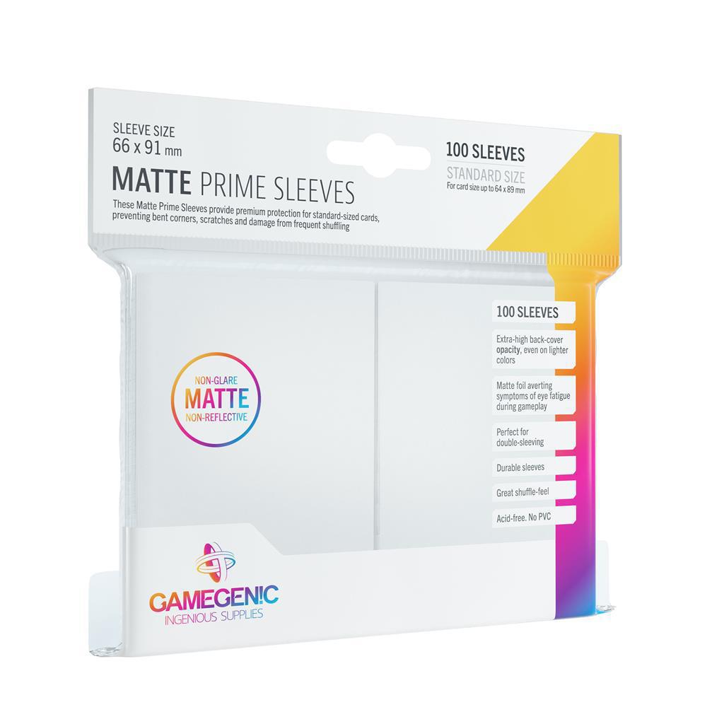 Gamegenic - Matte Prime Sleeves - White