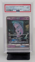 Graded Pokemon - Mewtwo GX SR #78 PSA 9 MINT