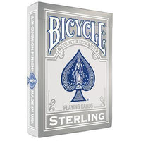 Bicycle Playing Cards: Sterling Red or Blue