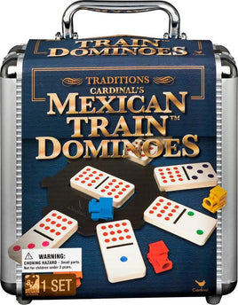 Mexican Train Dominos Tin
