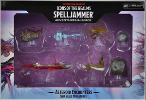 D&D - Icons of the Realms 96181 - Spelljammer Ship Scale Asteroid Encounters
