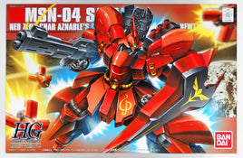 Bandai - Universal Century - MSN-04 Sazabi Metallic Coating HG 1/144 Scale Model Kit