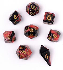 Hymgho - Wyrmforged: Blood Pact RPG Dice Set