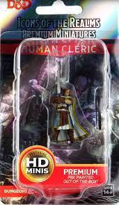 WizKids 93023 - D&D Icons of the Realms Male Human Cleric