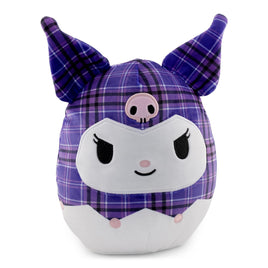 Squishmallow - Hello Kitty & Friends Kuromi Plaid 8-inch Plush