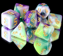 Die Hard Dice - Siberian Iris RPG Dice Set