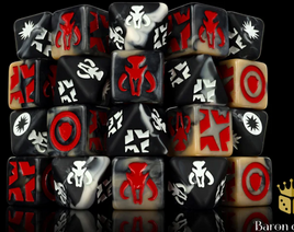 Baron of Dice - Bounty Hunter Galactic Skirmish Dice Set