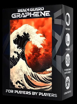 Realm Guard - Great Fire Wave Graphene Matte Art Sleeves 100+ Count