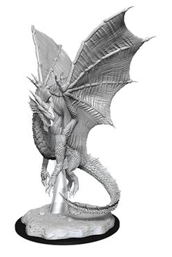 WizKids 90036 - D&D Nolzur's Marvelous Miniatures - Young Silver Dragon