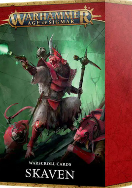 Warhammer Age of Sigmar - Skaven - Warscroll Cards
