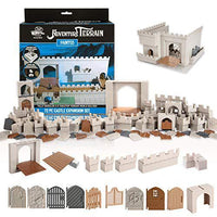 Monster Adventure Terrain - 72 pc Castle Expansion Set - Painted