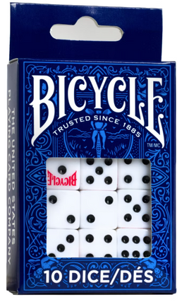 Bicycle d6 Dice Set (10 Count)