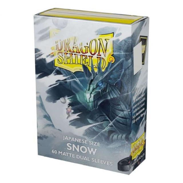 Dragon Shield - Small Sleeves - Dual Matte Snow 60ct
