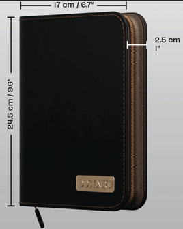 Gatherers Tavern - 4-Pocket Domaru Binder - Cryptids Collection: Dusky Ochre 160 Capacity