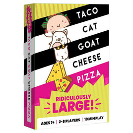 Taco Cat Goat Cheese Pizza Ridiculously Large Edition
