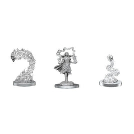WizKids 90650 - D&D Nolzur's Marvelous Miniatures - Dark Spellcaster & Flameskulls