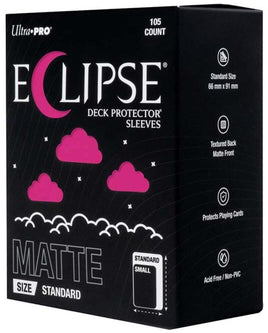 Ultra Pro - Eclipse Matte Hot Pink Sleeves 105 Count