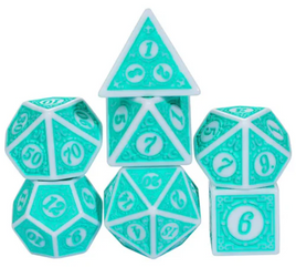 Foam Brain Games - Motif: Azure Dreams RPG Dice Set